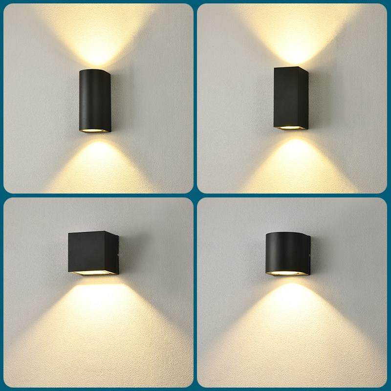 室内外通用壁灯户外防水庭院外壁灯上下照明阳台通道露台洗墙灯