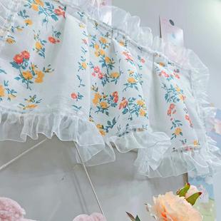 田园风消火栓装饰小帘子遮挡多媒体箱电源盒遮丑帘光纤盒保护盖巾