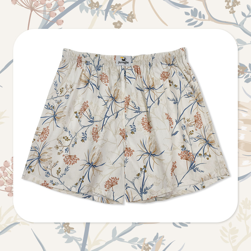 阿罗裤宽松短睡裤衩头内裤男生款平四角纯棉舒适透气大码夏季潮流