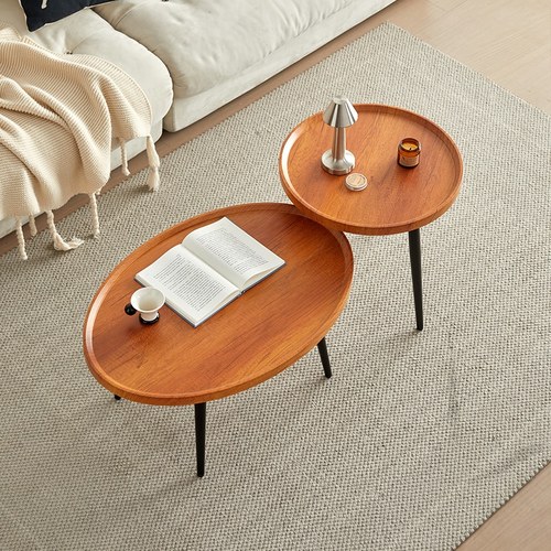 盛飞轻奢简约组合茶几