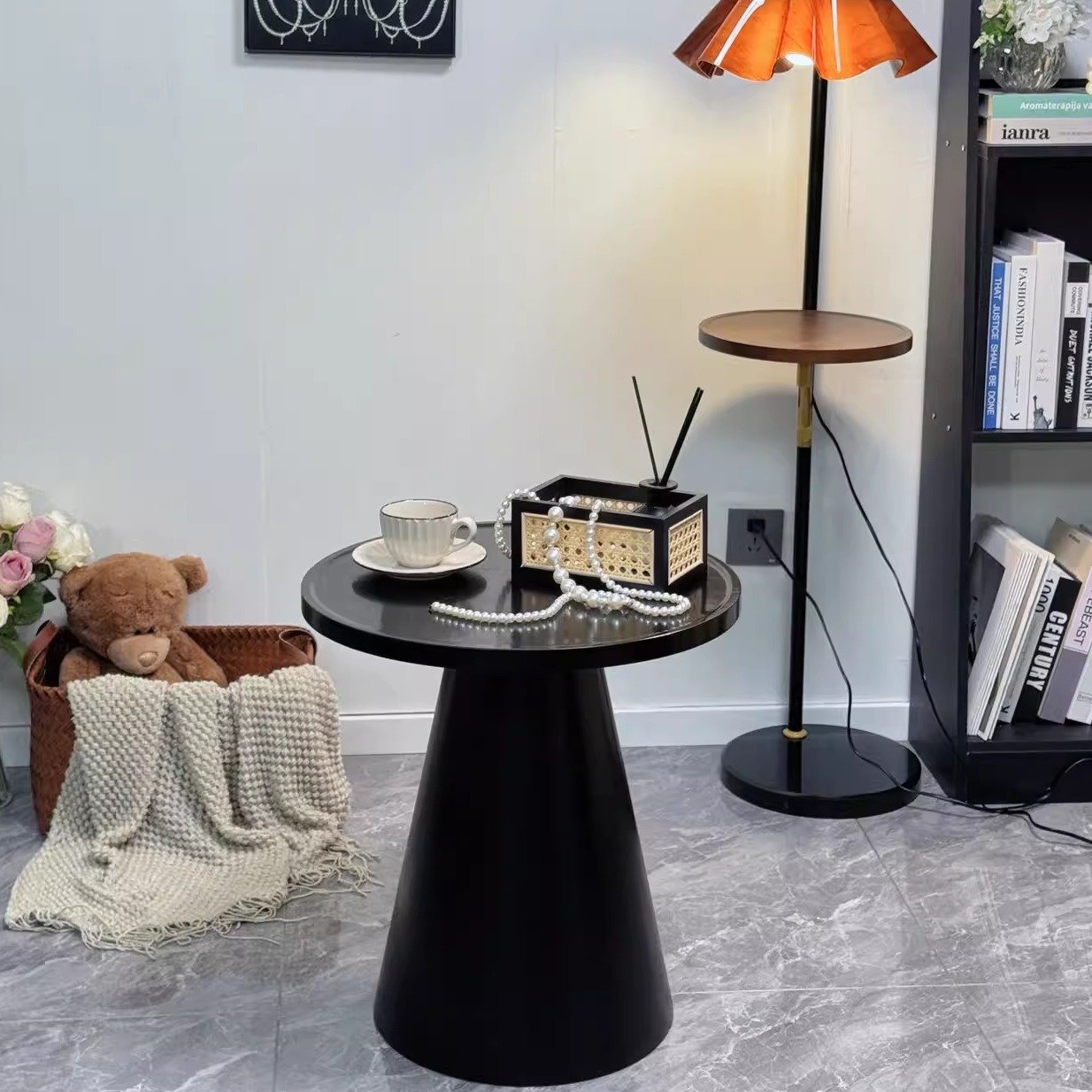 全实木茶几组合小户型现代简约