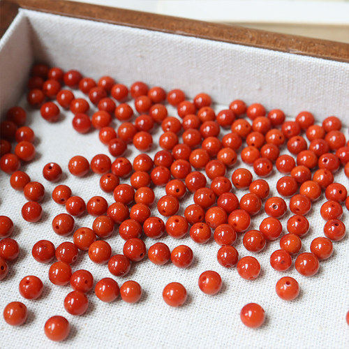 南红散珠瓦西原矿无胶无裂