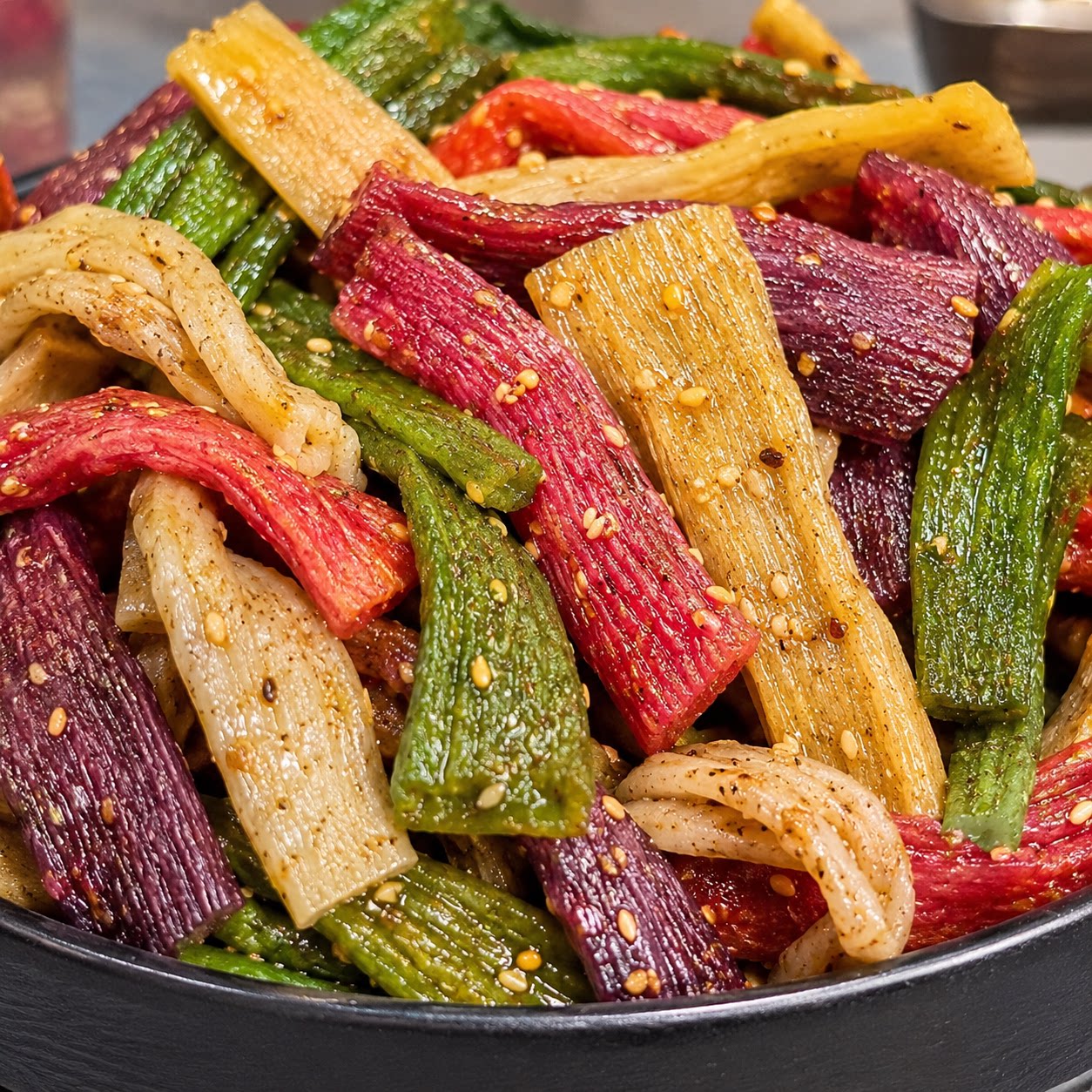 【聚会零食】果蔬辣条怀旧家庭常备辣皮彩色童年小吃入味休闲解馋