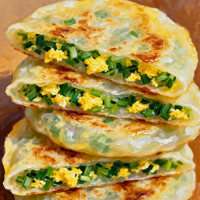 【皮薄馅多】韭菜馅饼代餐主食饼学生党家庭装健康营养锅贴饱腹ST