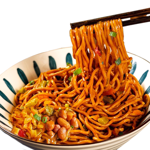 热干面武汉方便早餐速食夜宵袋装拌面湖北特产旗舰店正宗碱水面条