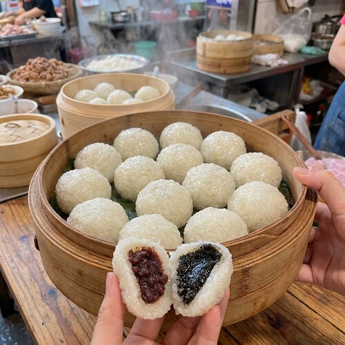 懒人早餐冷冻糯米团子茶歇糕点