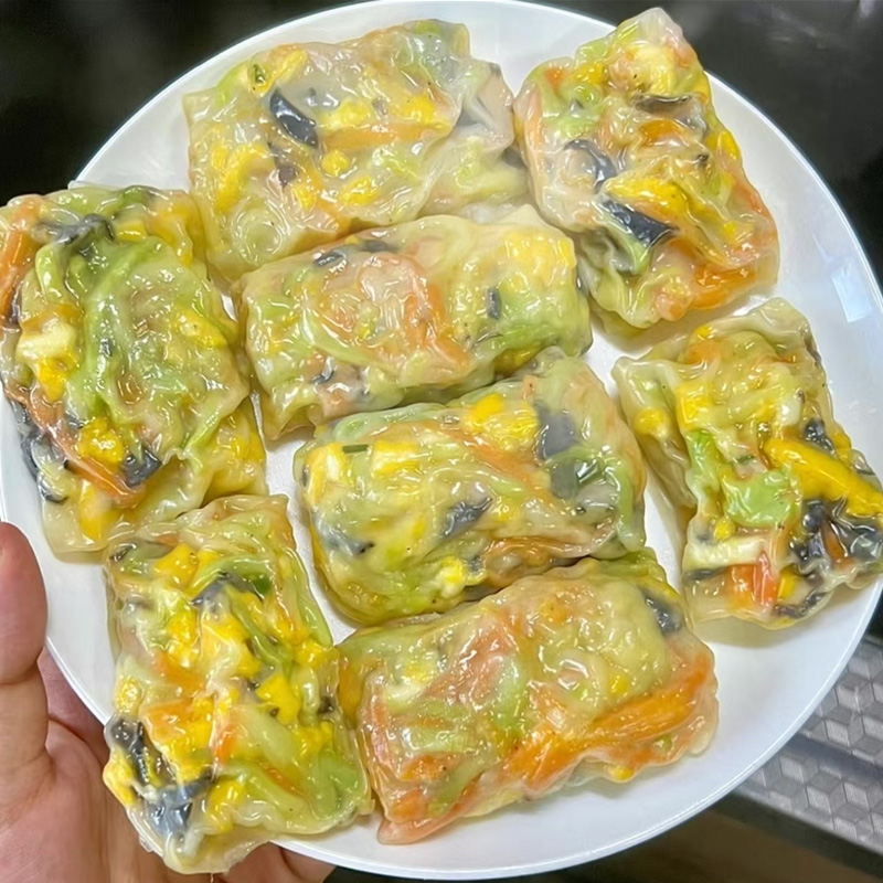 【顺丰】三鲜蔬菜卷薄皮春卷早餐