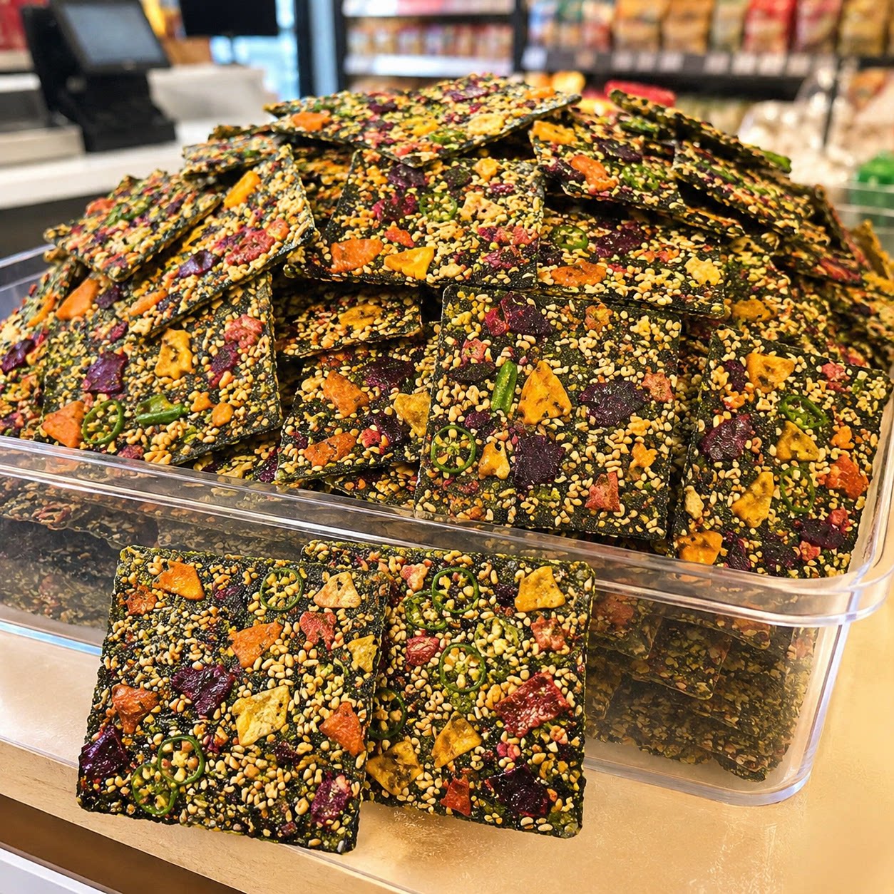 【追剧零食】果蔬海苔脆片方便代餐酥脆美味办公室休闲小吃营养
