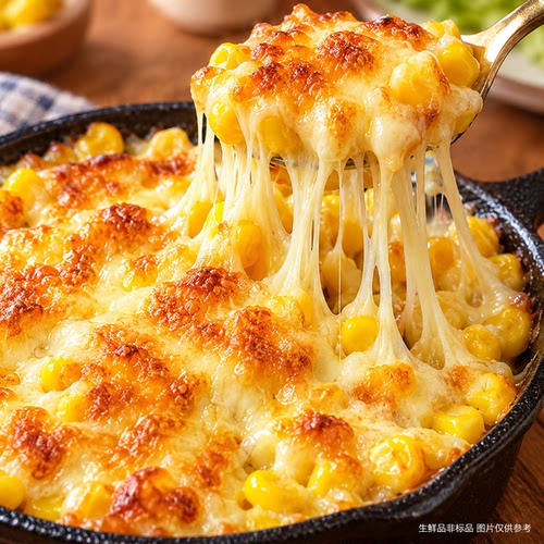 芝士焗玉米微波加热即食