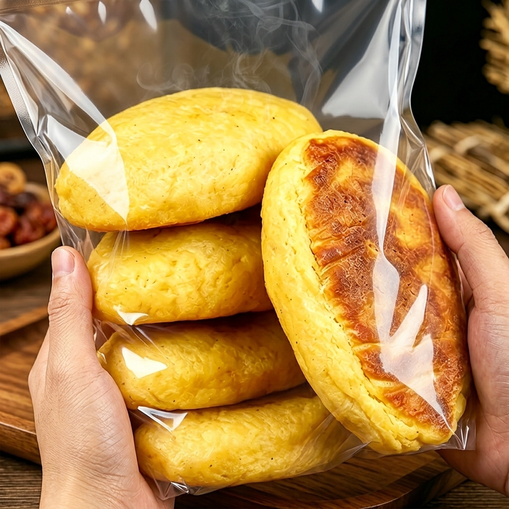 【饭店同款】早餐玉米锅贴饼馍饼速冻苞米面饼速食主食美味熬夜