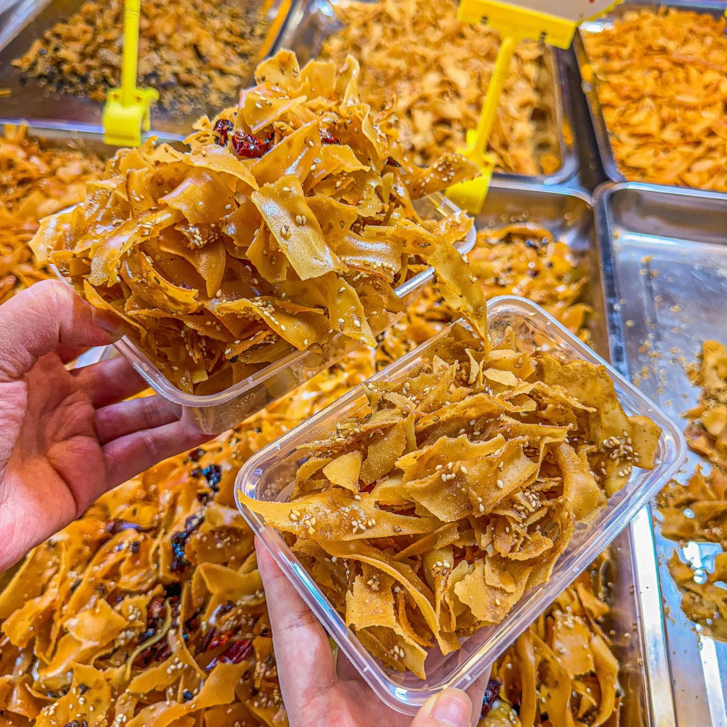 淄博发货炒锅饼甜辣烧烤香脆锅巴