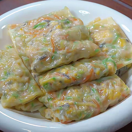 三鲜蔬菜卷早餐包半成品薄皮馅饼