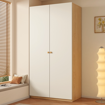 衣柜家用卧室窄柜子简易出租房用衣柜实木收纳储物柜2025新款爆款