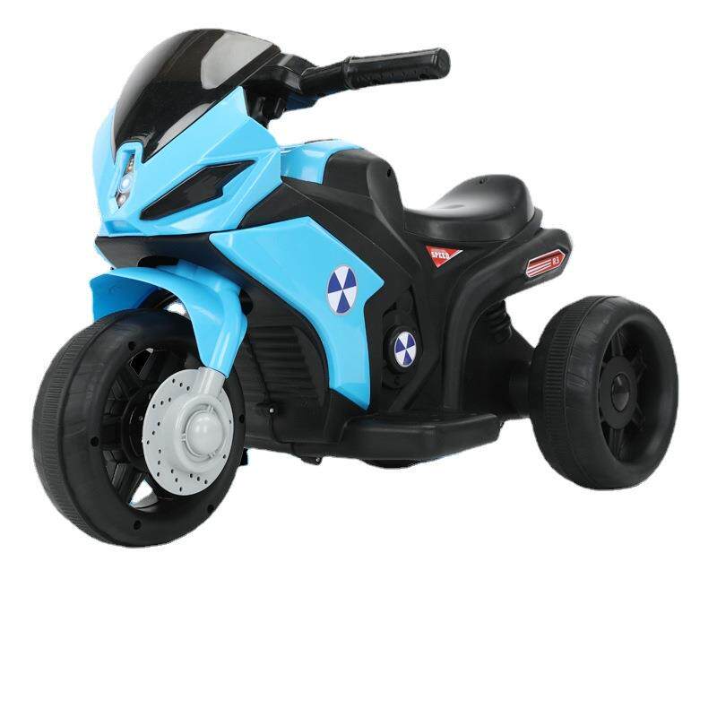 儿童电动三轮车摩托车宝宝脚踏车1-3-5岁可充电电瓶车小孩玩具车
