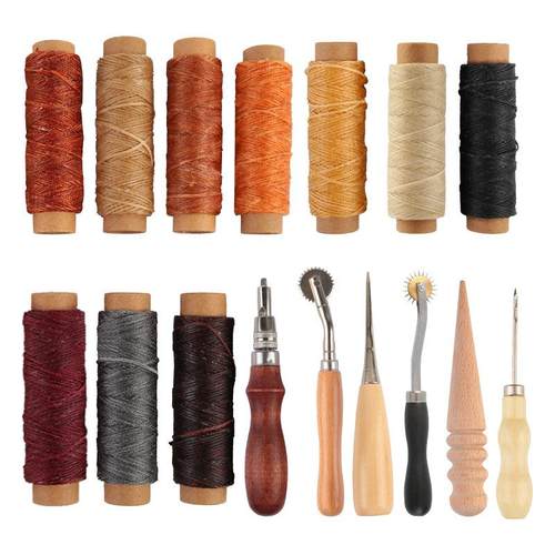 拉链包装皮革工具套装皮革工艺皮具套餐手缝手工皮革皮具di套装