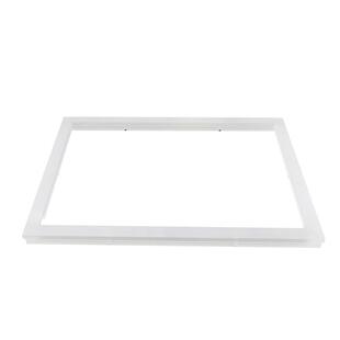 导光条单面双面磨砂喷砂亚克力化妆镜镜子框正方形亚克力导光框