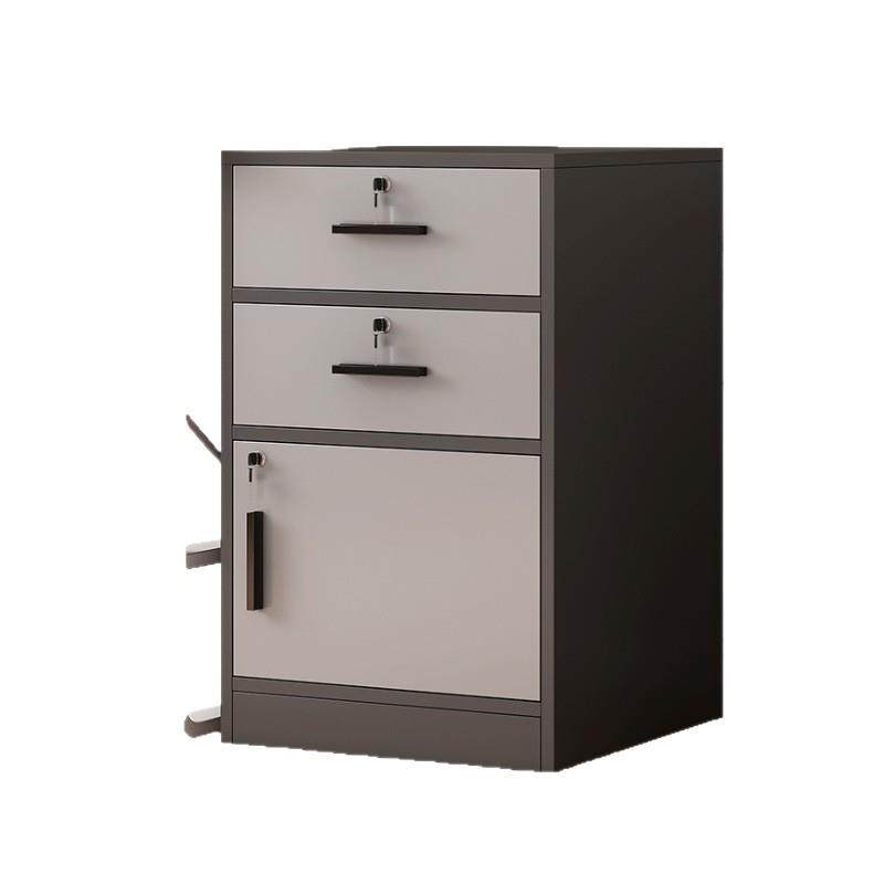 文件柜办公室桌下收纳柜带锁储物柜木质抽屉柜矮柜简易边柜小柜子,商业/办公家具,办公储物柜,淘宝优惠券,粉丝福利购,淘宝优惠卷