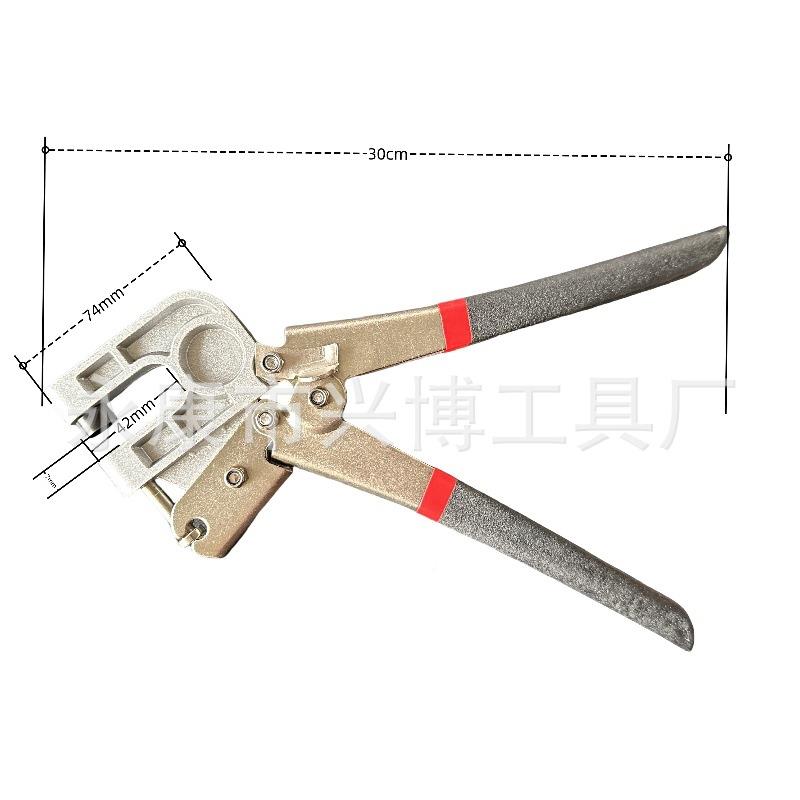 免钉工单手龙骨钳龙骨吊顶打孔压接铝合金材质装骨龙吊铆顶具