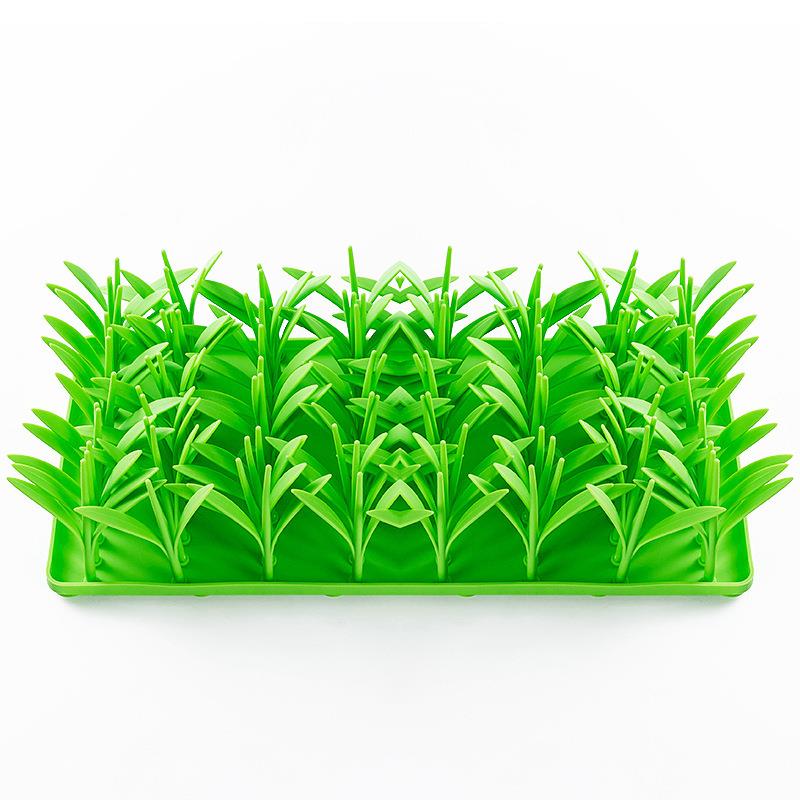 宠物硅胶慢食碗垫猫狗食具带吸盘宠物舔食垫防滑防漏餐垫猫盆狗碗