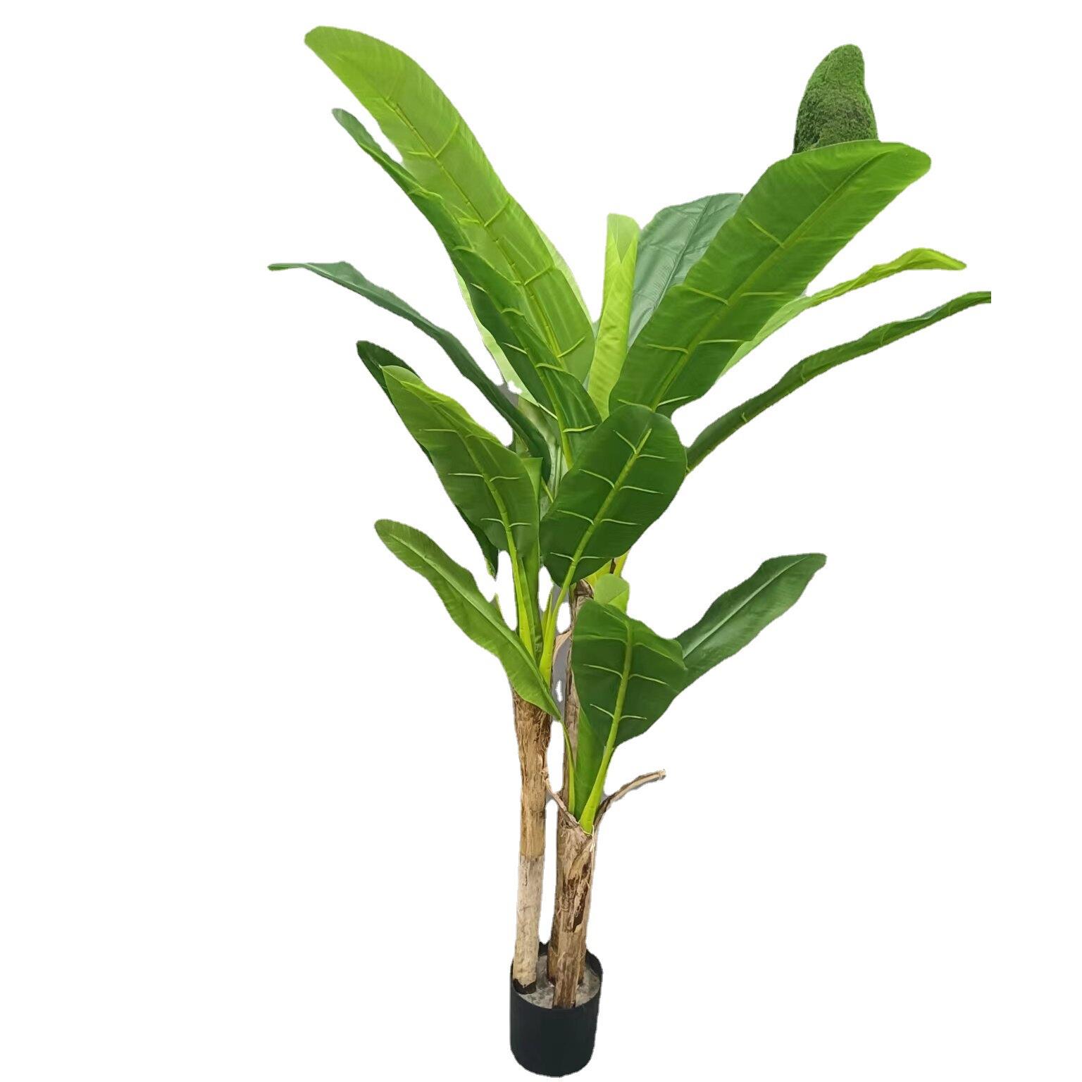 热带植物仿真香蕉树造景大型芭蕉落地盆景室内软装办公室盆景