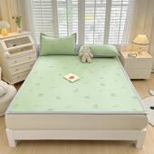 凉感PE冰丝席可水洗夏凉席三件套防滑可折叠冰豆豆软席空调席