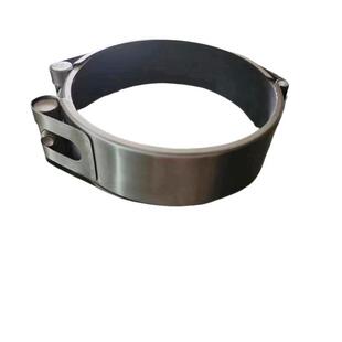 不锈钢管道连接器加长型管道哈夫节市政抢修用压堵管夹抱箍