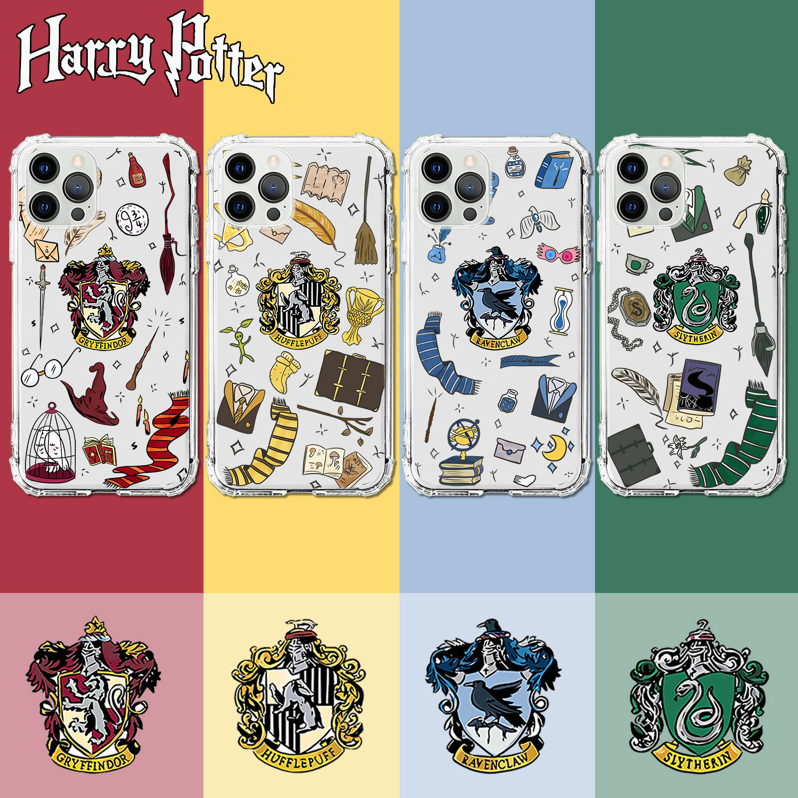 适用oppo哈利波特k10创意k9s/k7x/findx3/findx5pro/realme真我gt大师探索版/x50pro/v11/Q3s/neo2透明手机壳