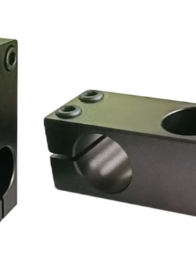 ALKD黑色铝合金支柱固定夹同径10*10 12*12异径8*10 10*16 25*30