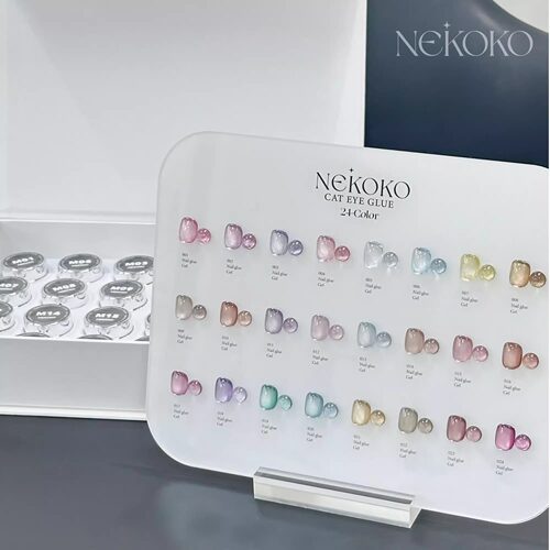 NEKOKO 星光猫眼系列24色猫眼胶套装新款美甲店专业甲油胶