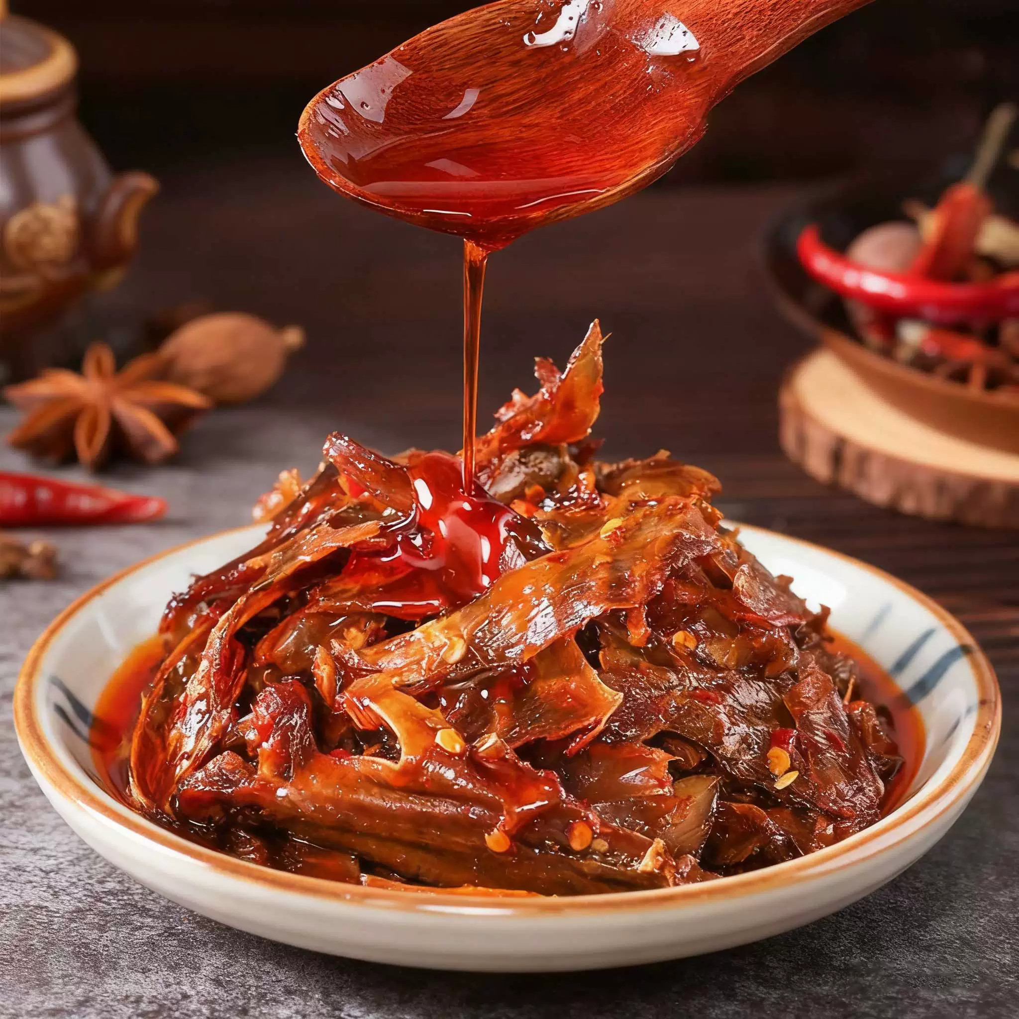 碎碎鸭手撕鸭肉休闲小吃