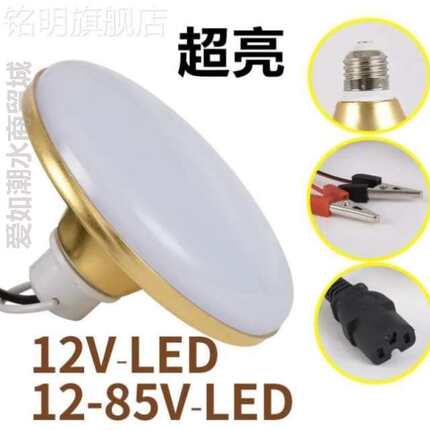 伏低压LED48V超亮照明/直流电灯摆地摊12VLED瓶灯灯泡节能12V夜市