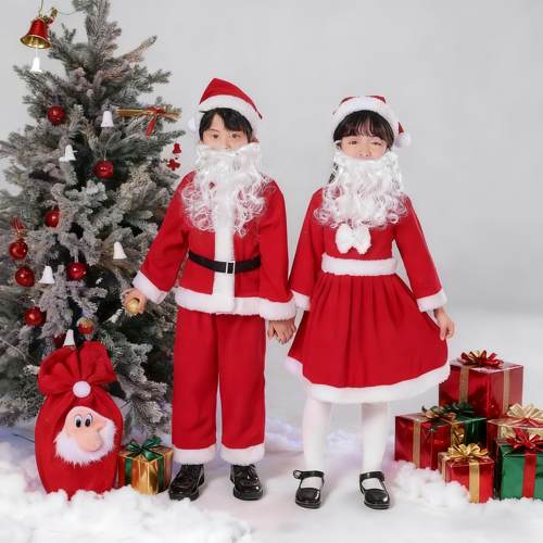 圣诞老人服装儿童christm