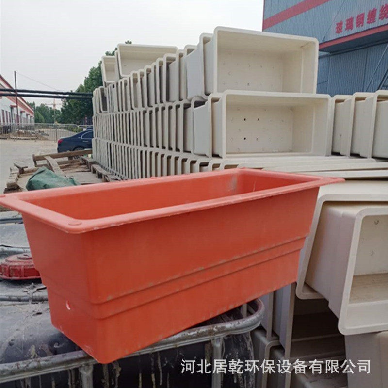 厂家直销玻璃钢花盆 FRP模压订制长方形高架桥悬挂花盆箱盒可定制