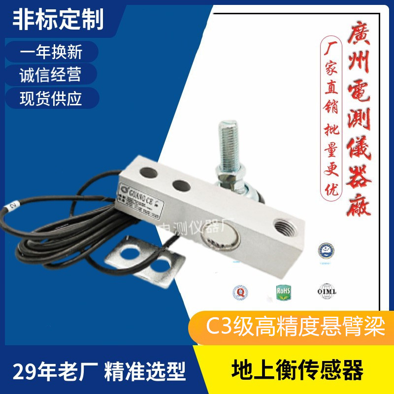 广测YZC-320A地上衡电子秤1吨悬臂梁称重传感器 小地磅称重