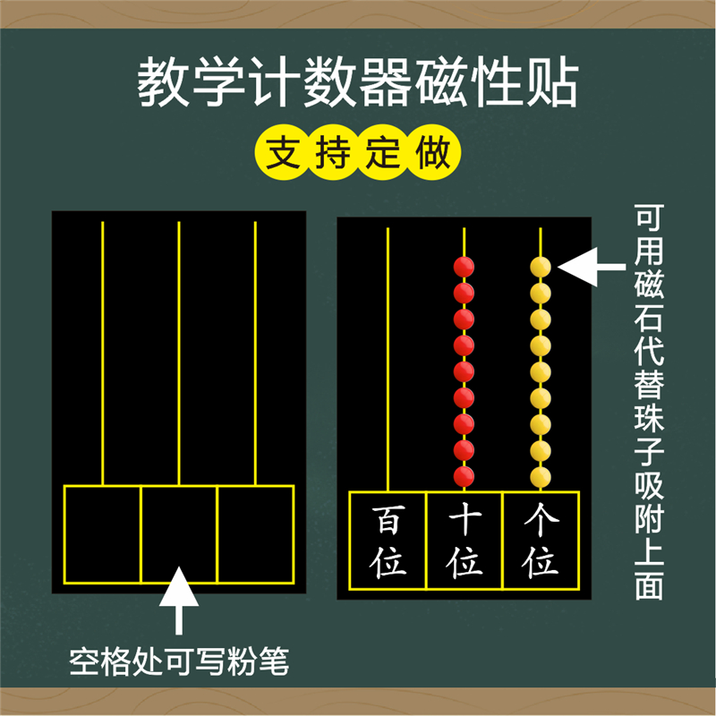 计数贴磁性教学新货磁力贴