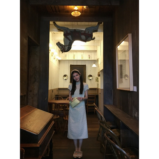 00pm 薄荷曼波羊毛元 黄亮Elovey 短袖 气少女针织衫 上衣