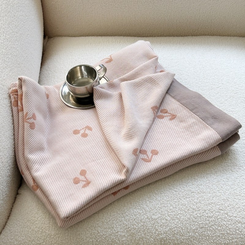 竹纤维盖毯纱布毯子毛巾被夏季薄款空调毯冷感棉纱夏凉被子沙发毯