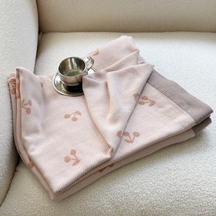 薄款 竹纤维盖毯纱布毯子毛巾被夏季 空调毯冷感棉纱夏凉被子沙发毯