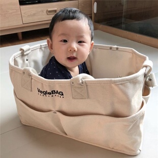宝妈出门轻便小包妈咪包母婴大容量帆布托特包宝妈外出手提袋带娃