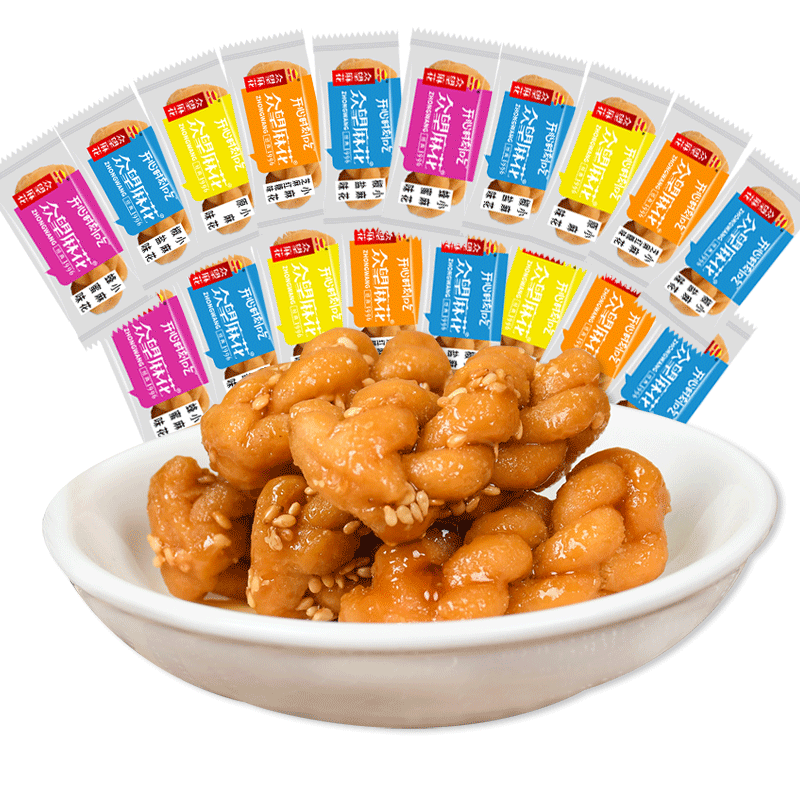 众望办公室休闲散装多口味小麻花