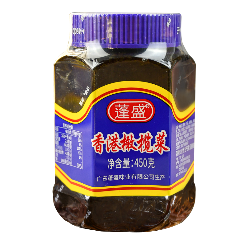 蓬盛橄榄菜广东潮汕特产