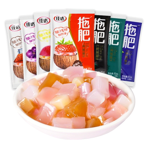 佳达拖肥椰果肉非布丁可乐味