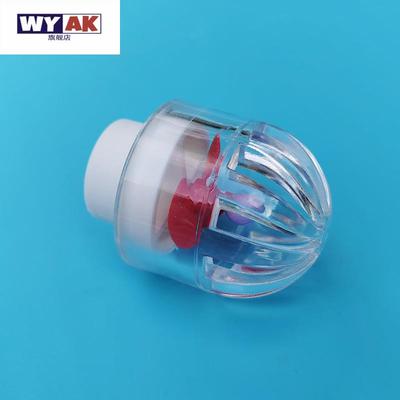 鱼缸出水口改装过滤旋转缓流器分散水流旋风缓流口无动力