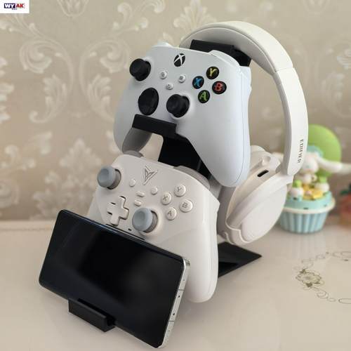 手柄支架适用Xboxps展示架飞智收纳架双层3D打印游戏底座配件