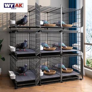养鸽子专用笼专业新型室外户框架组装家用大号特大型铁丝网片专业