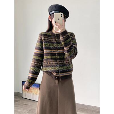 毛衣外套女2025新款秋冬