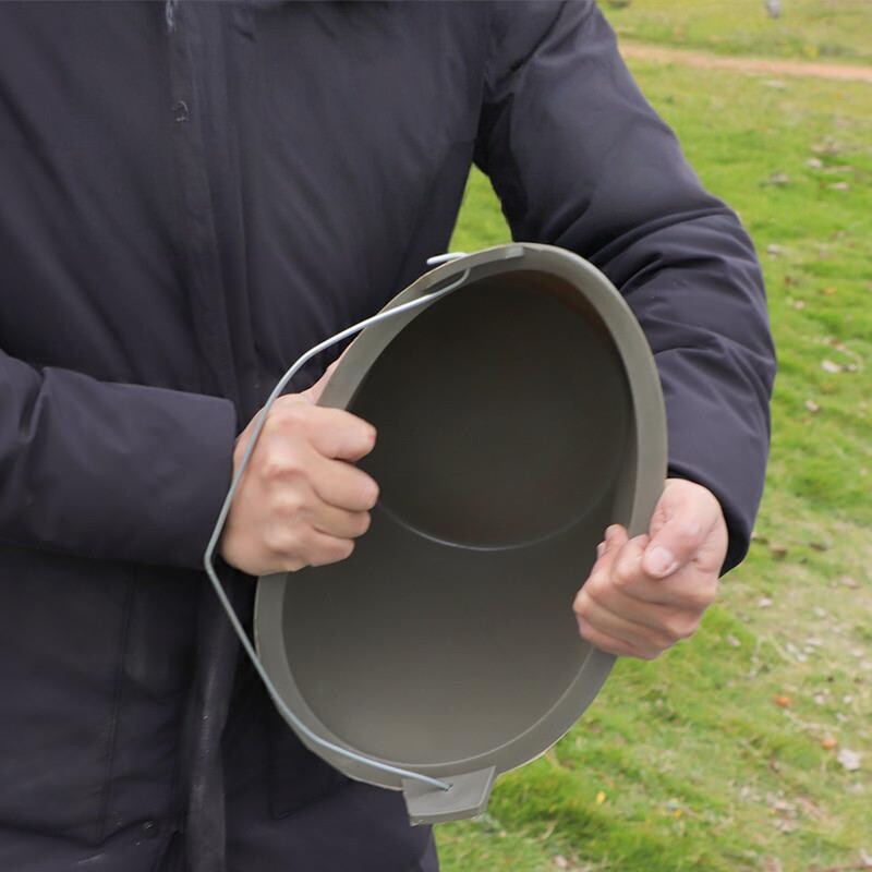 加厚塑料牛筋水泥桶耐摔泥工灰桶工地建筑装修泥浆桶搅拌桶打灰桶图片