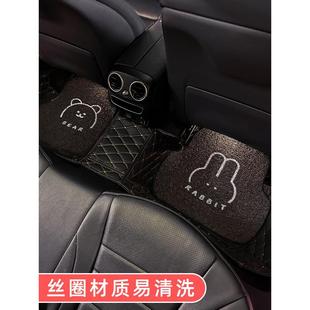 99623车脚垫防水耐易磨丝圈卡通垫汽子可裁剪单片专用保护垫车用