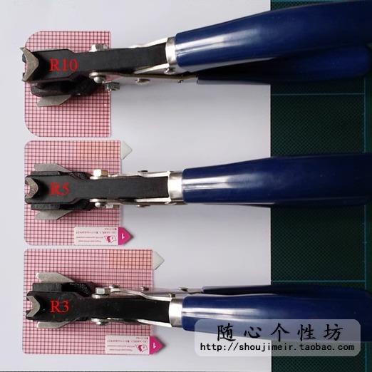 卡片圆角器 吊牌剪角器 纸张倒角器 切角机 R3 R5 R10mm半圆切角