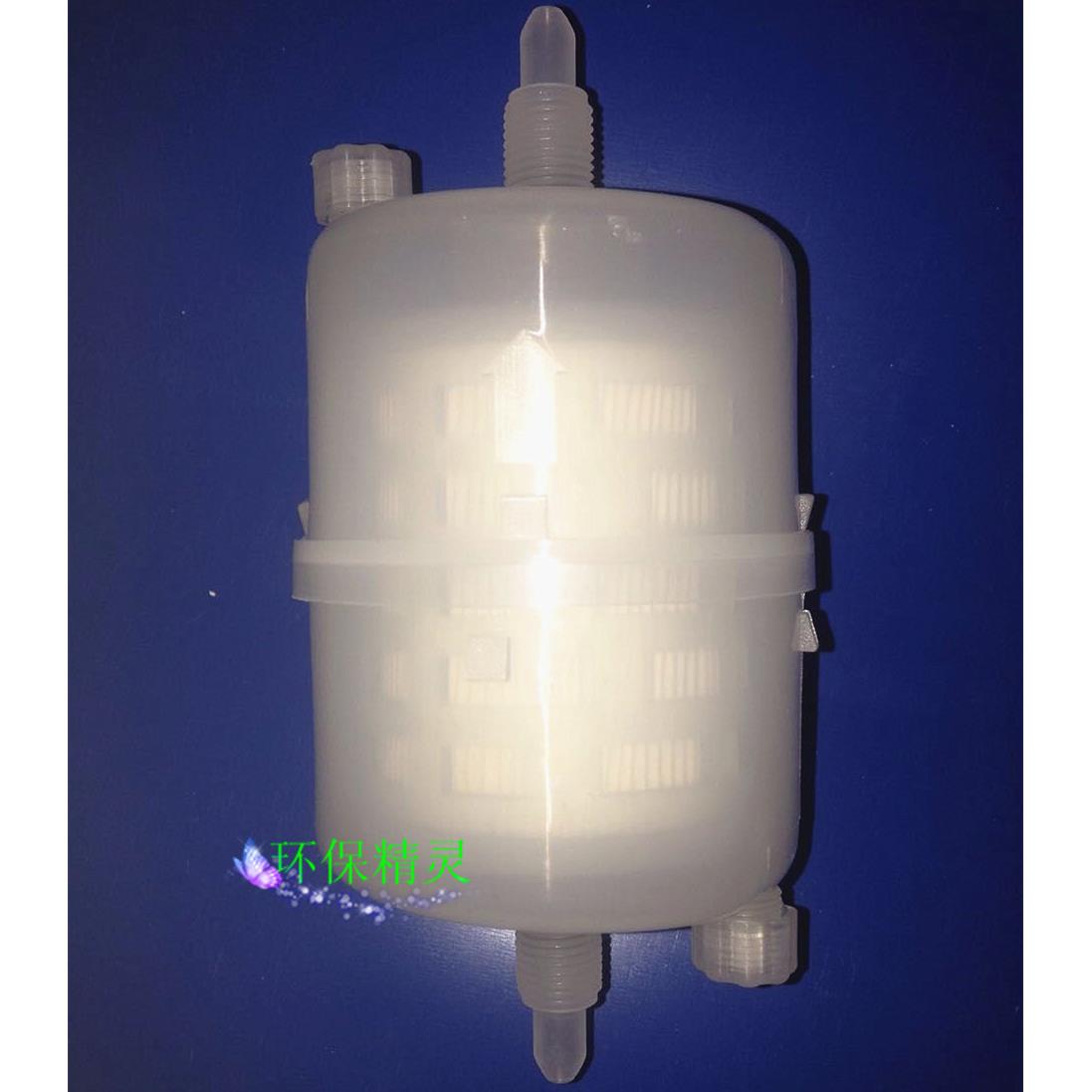 囊式内外螺纹接口过滤器0.2um精密真空泵发酵罐空压真空过滤除尘